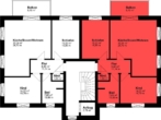 Neubau 3-Zimmerwohnung in Bexhövede - Grundriss