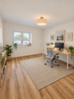Erstbezug in Loxstedt-Nesse: Moderne 3-Zimmer-Wohnung mit überdachtem Balkon - Arbeitszimmer / 2. Schlafzimmer KI-Visualisierung