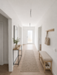 Erstbezug nach Sanierung – 3-Zi.-EG-Wohnung mit Westterrasse - Flur KI-Visualisierung